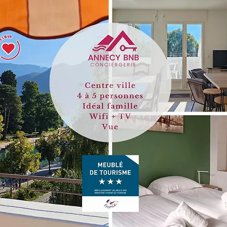 Le Bel'vue, 5 Pers, Hyper Centre Vue Annecy